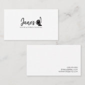 イエロークリーンハウスホームクリーニングクリーナーズビジネス 名刺 (正面/裏面)