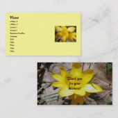 イエロークロシズ名刺 名刺 (正面/裏面)