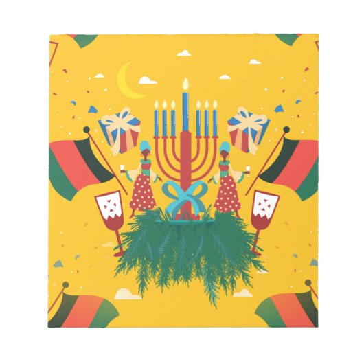 イエロークワンザ ノートパッド (正面)