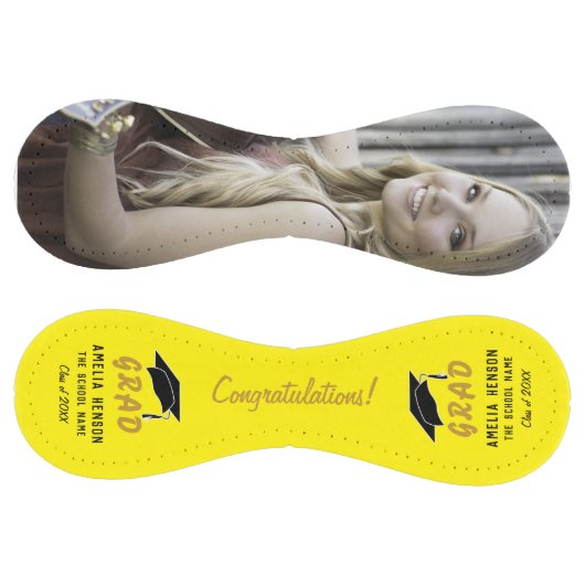 イエローグラードおめでとう卒業写真 ソフトボール (パネル)