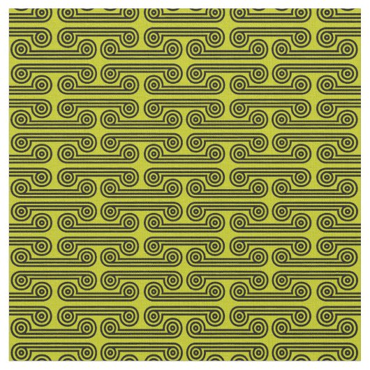 イエローグリーンの色合いのディモス ファブリック (クローズアップ)