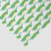 イエローグリーンアリゲーターワニ掛けワニ 薄葉紙 (詳細)