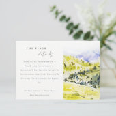 イエローグリーンカントリーサイドヒルズ結婚詳細 エンクロージャーカード (スタンド正面)