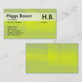 イエローグリーンキャンディ 名刺 (正面/裏面)