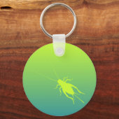 イエローグリーンクリケット キーホルダー (正面)