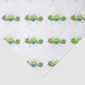 イエローグリーンシーホースのスプラッシュ 薄葉紙 (詳細)