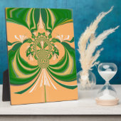 イエローグリーンデザイン。 フォトプラーク (側面)