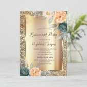 イエローグリーンバラ金ゴールドグリッター退職 招待状 (スタンド正面)