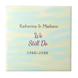 イエローグリーンパステル誓の更新記念ウォーターコ タイル