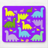 イエローグリーンパープルマウスパッド！マウスパッド マウスパッド (正面)