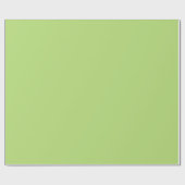 イエローグリーンプレーン無地のカラーラッピング紙 ラッピングペーパー (フラット)