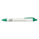 イエローグリーンラトル甘い新生児アナウンス 青ボールペン (トップ)