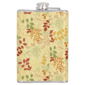 イエローグリーンレッドオレンジ紅葉 フラスク (裏面)