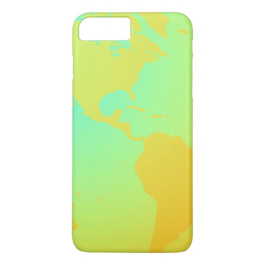 イエローグリーン金ゴールドネオングローブ Case-Mate iPhoneケース (裏面)