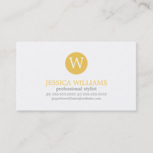 イエローグレージグザグイカットパターン 名刺