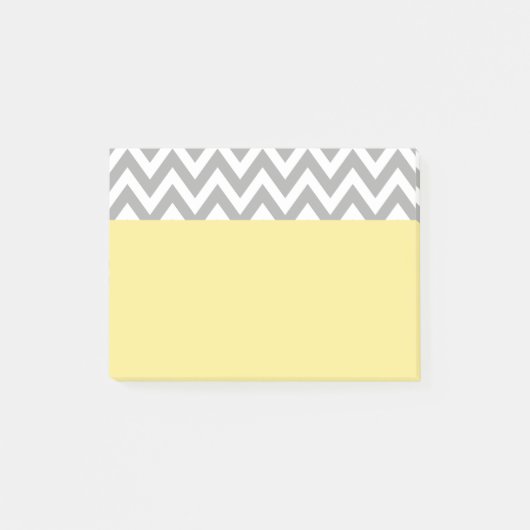 イエローグレースクールオフィスのポストItノートのギフト ポストイット (正面)