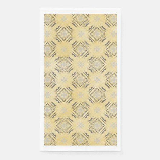 イエローグレーダイヤモンドチェッカーボードパターン (正面)