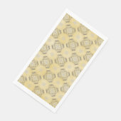 イエローグレーダイヤモンドチェッカーボードパターン (コーナー)