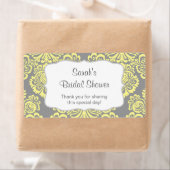 イエローグレーダマスクのウォーターカスタマイズボトル – it! ラベル (インサイチュ)