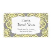 イエローグレーダマスクのウォーターカスタマイズボトル – it! ラベル (正面)