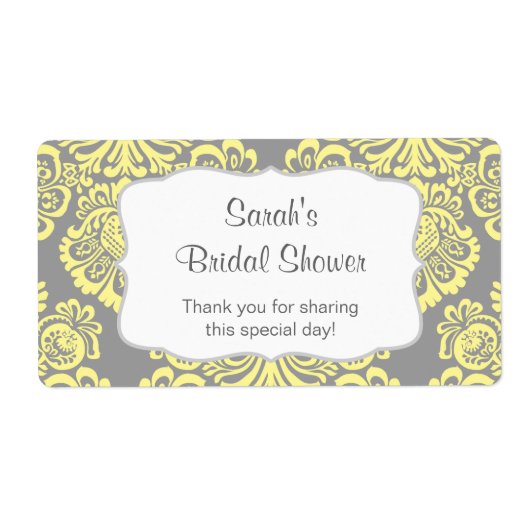 イエローグレーダマスクのウォーターカスタマイズボトル – it! ラベル (正面)