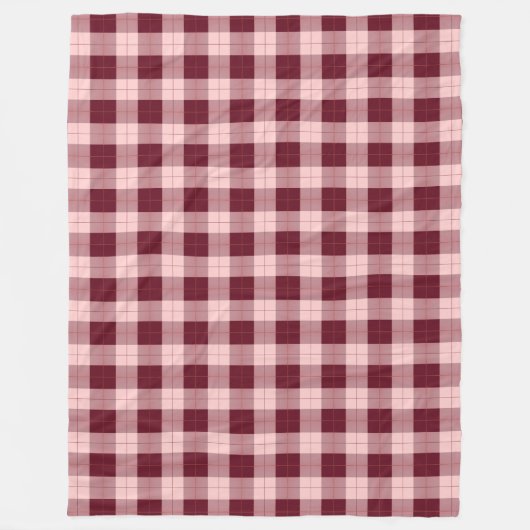 イエローグレープレイドフリースブランケット フリースブランケット (正面)