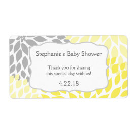 イエローグレームスウォーターボトルのお勧め ラベル