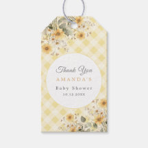 イエローグース間抜けベイビーシャワーありがとう