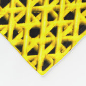 イエローケーン フリースブランケット (角)