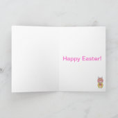 イエローコケシイースターカード シーズンカード (内部)