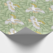 イエローコッカトゥー ラッピングペーパー (角)