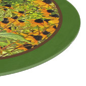 イエローコンフラワーガラス切断板 カッティングボード (角)