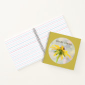 イエローコンフロアーオンオールド金ゴールド ノートブック (内部)