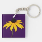 イエローコンフロアーキーリング キーホルダー (裏面)