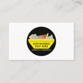 イエローゴミSkip、Skip/Dumpster会社 名刺 (正面)