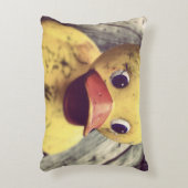 イエローゴムダッキー(アヒルちゃん)お風呂が必要! アクセントクッション (正面(垂直))