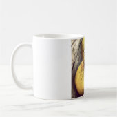 イエローゴムダッキー(アヒルちゃん)お風呂が必要! コーヒーマグカップ (左)