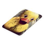 イエローゴムダッキー(アヒルちゃん)お風呂が必要! マグネット (左側)