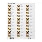 イエローゴムダッキー(アヒルちゃん)お風呂が必要! ラベル (フルシート)