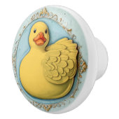 イエローゴムダッキー(アヒルちゃん)かわいいアヒルのトイバスルーム セラミックノブ (右)