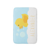 イエローゴムダッキー(アヒルちゃん) バスマット (正面縦)