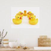 イエローゴムダック ポスター (キッチン)