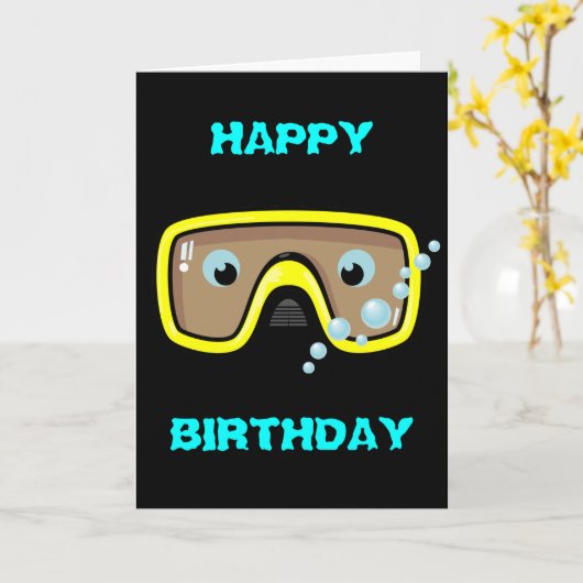 イエローゴーグル カード (黄色い花)