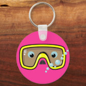 イエローゴーグル キーホルダー (正面)