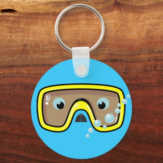 イエローゴーグル キーホルダー (正面)