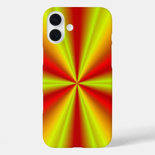 イエローゴールドレッドレインボー Case-Mate iPhoneケース (裏面)