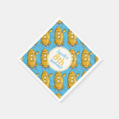 イエローサブマリン少年誕生日 スタンダードカクテルナプキン (角)