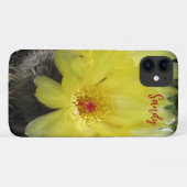 イエローサボテンの花 iPhone カスタム携帯ケース Case-Mate iPhoneケース (裏面(横))
