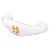 イエローサマービーチテーマ セラミック引き出し取っ手 (アングル)