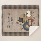 イエローサルトボックスハウス – 国を単純化初期のする シェルパブランケット (正面(横))